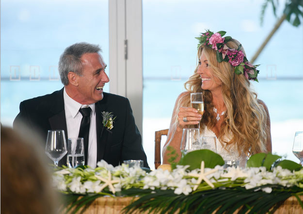 Unless poor John spontaneously morphs into a Polynesian man, I don't think Deborah will stick around. And if she breaks John's heart his daughters will NOT be happy (same). Chances they'll stay together: 1/10