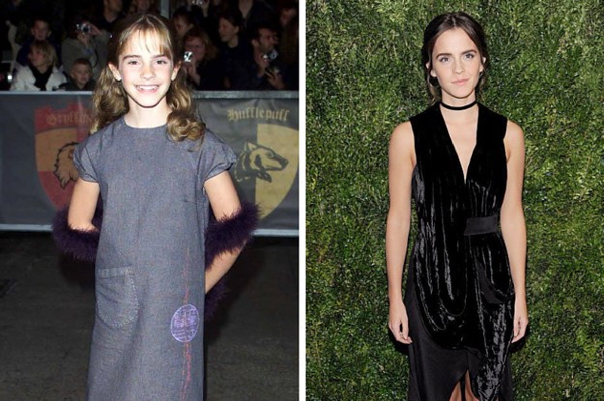 23 British Celebrities On Their First Red Carpets Compared With Now