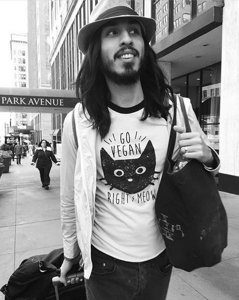 Is there a cuter way to spread the vegan message? BeetxBeet doesn't play around when it comes to making comfy baseball tees (unless there are cats).