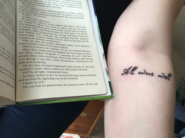 26 Literary Tattoos That Are Borderline Genius