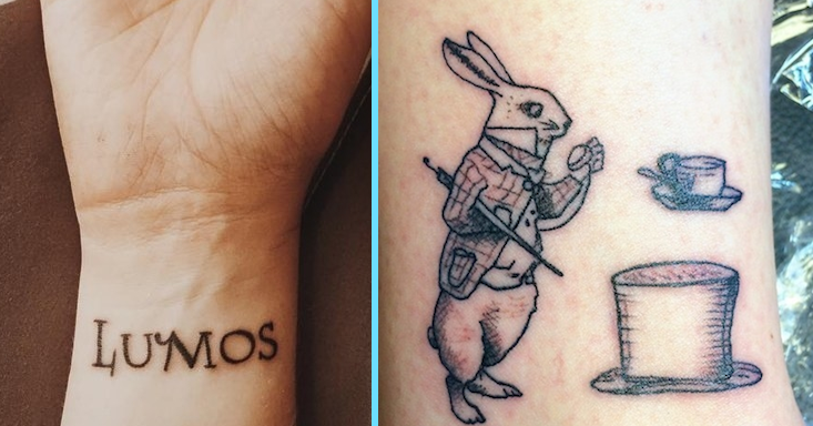 26 Literary Tattoos That Are Borderline Genius