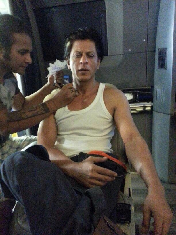 Shah Rukh Khans bald head tattoo from Jawan revealed check it out here   Filmfarecom