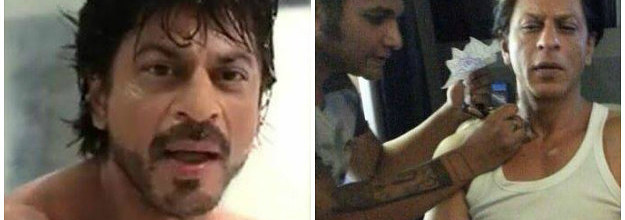 Shah Rukh Khan and AbRam Khan twinning with tattoos is the best thing you  will see today