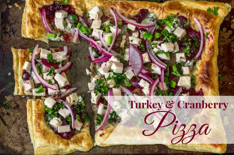 Turkey &amp;amp; Cranberry Pizza