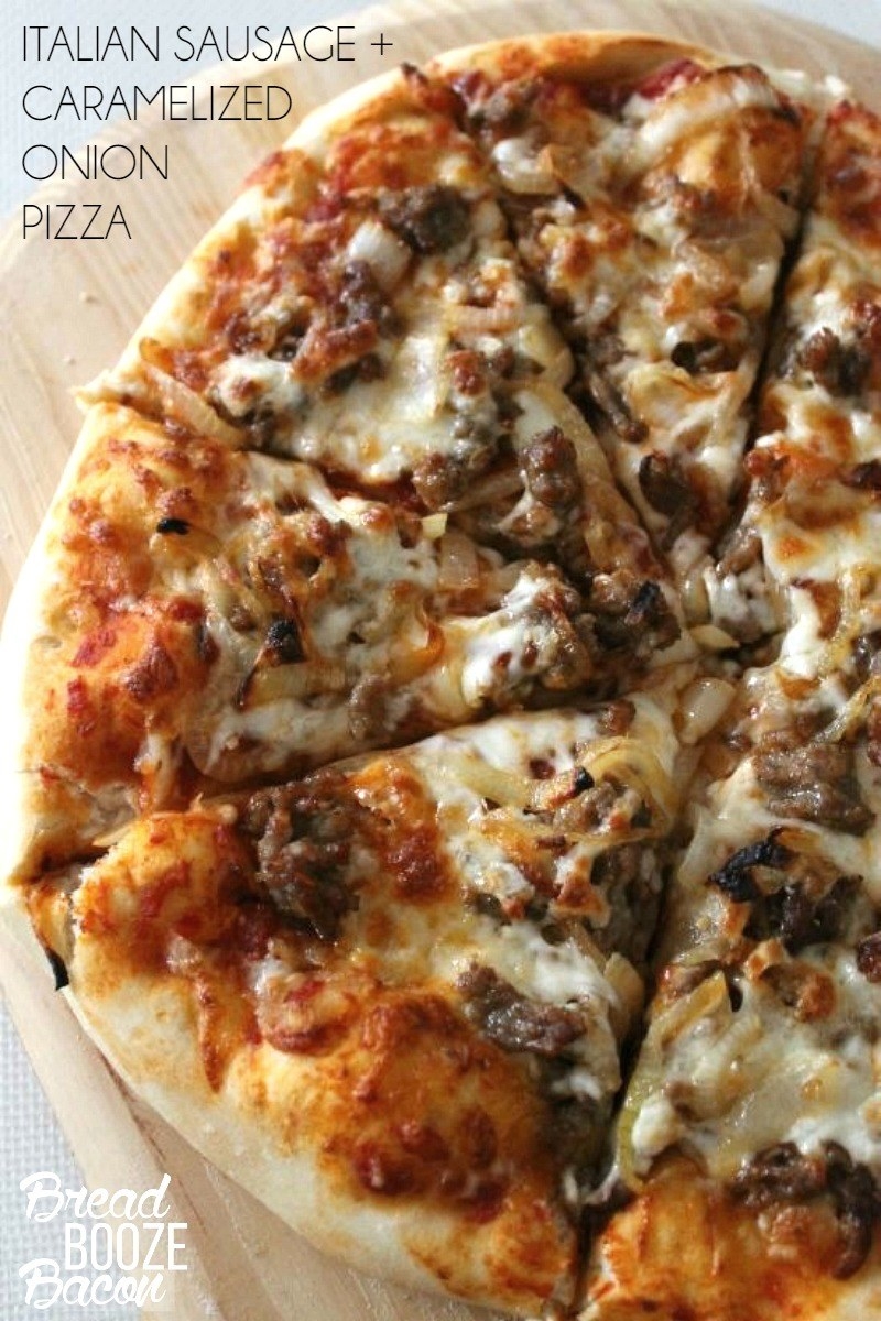 Italian Sausage and Caramelized Onion Pizza