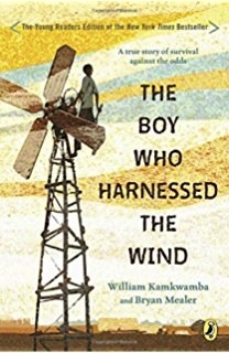 Like Malala's story, this book is a reminder to kids that they are indeed powerful and can change the world. In this true story, William Kamkwamba, sets out to build his own windmill to ensure his village can survive another drought.