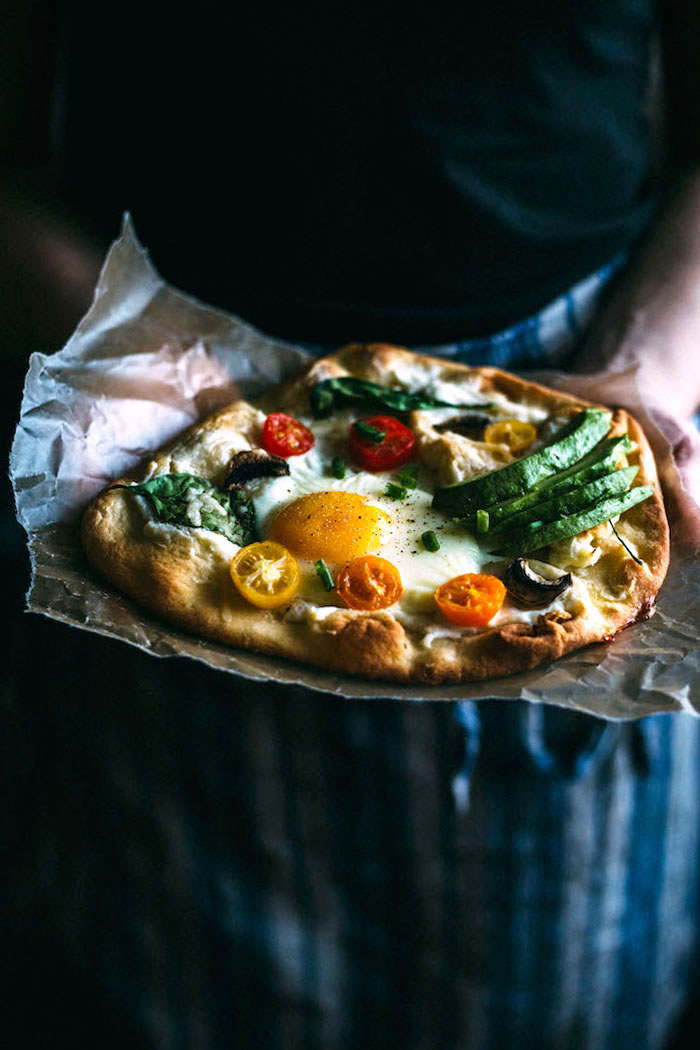 Mini Veggie Pizzas