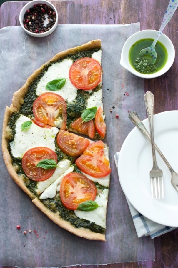 Caprese Salad Pizza