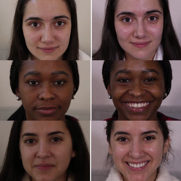 And once they were done, you'd think they were estheticians themselves. Don't believe me? Here is the before and after.