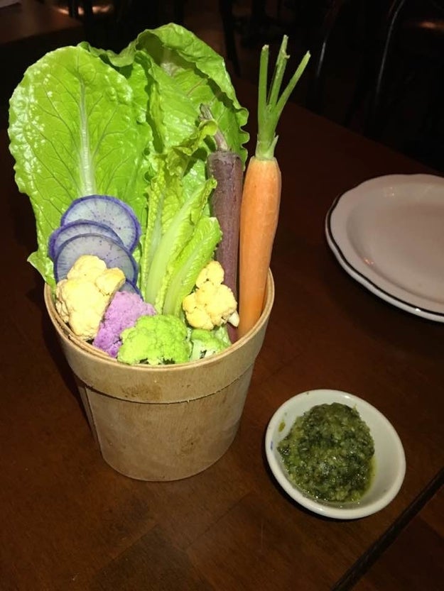 Complimentary Vegetable Crudite