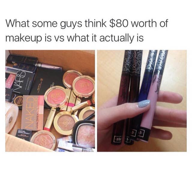 Guys about makeup think what What men