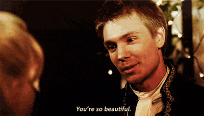 That glare. Those words. Who doesn't want to hear that?
