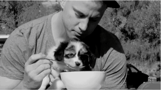 Who said guys should ONLY be manly? Being able to see your soft side always weakens our heart.