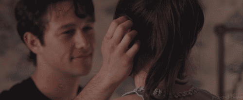 Try running your hands through her hair. It's a romantic gesture that'll change the mood from 0 to 100.