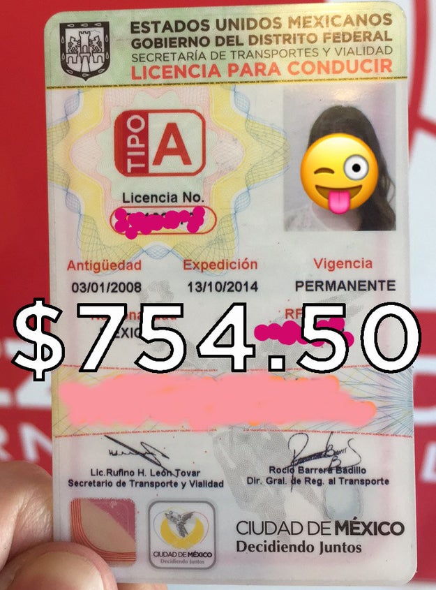 La licencia de manejo por la que antes pagabas $725.50 ahora cuesta...