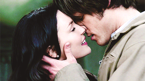 This. Is. Romantic. We all want to be the female character of a rom-com movie. Make that happen by gently grabbing her face and kissing her with all your heart.