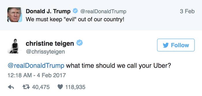 Chrissy Teigen Trolled Trump In 2011 And Her Tweets Were Brutal Af