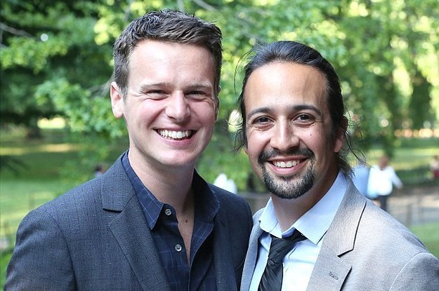 15 Photos That Prove Lin Manuel Miranda And Jonathan Groff s Friendship Can t Be Beat