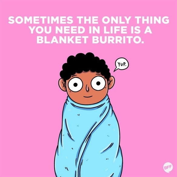 And invest in a blanket that will be your new best friend.