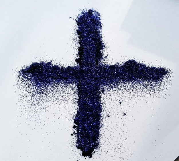 Traditionally on Ash Wednesday, which marks the beginning of Lent, you see Christians going about their daily routine with a gray smudge in the shape of a cross on their forehead. This year, you may notice some observers with a little extra sparkle.