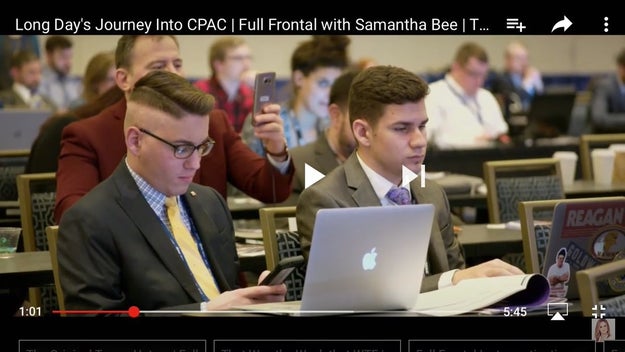 One section of the segment by correspondent Mike Rubens showed a montage of a number of young men with "Nazi hair."