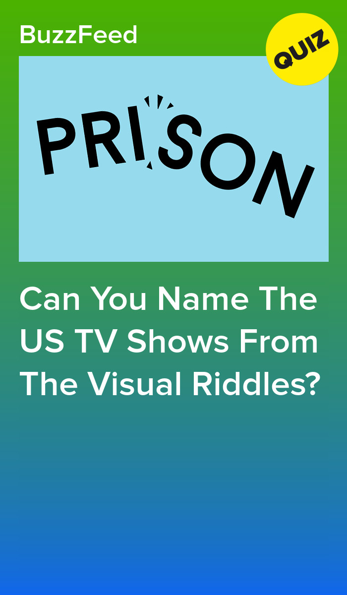 Can You Name The US TV Shows From The Visual Riddles?