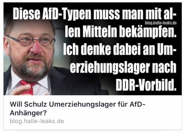 Ja, Martin Schulz hat in diesem Spiegel-Interview gesagt: "Diese Typen muss man bekämpfen." Aber nein, von "Umerziehungslagern nach DDR-Vorbild" hat Schulz nie gesprochen. Dieses Zitat ist fake.