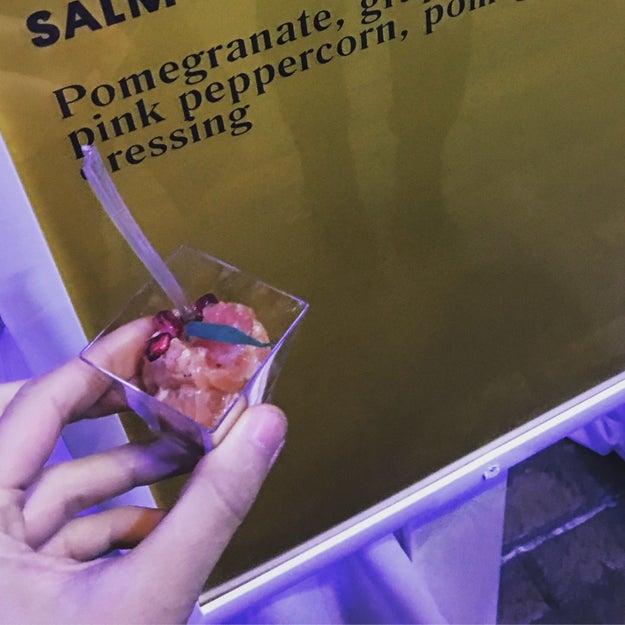 Salmon Crudo from Fig &amp; Olive