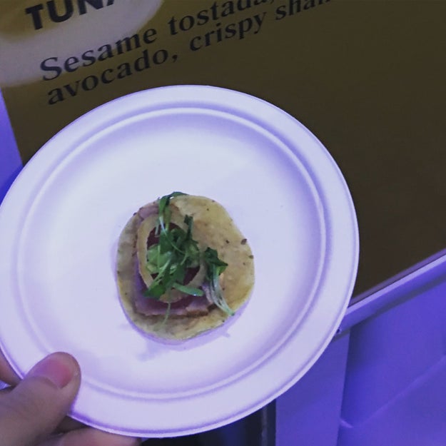 Tuna Tostada from Bodega Negra at Dream Downtown