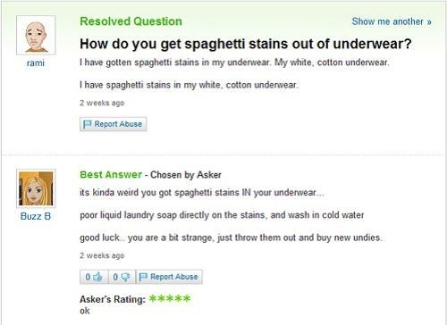 16 Hilariously Weird Food Questions People Have Asked Yahoo! Answers