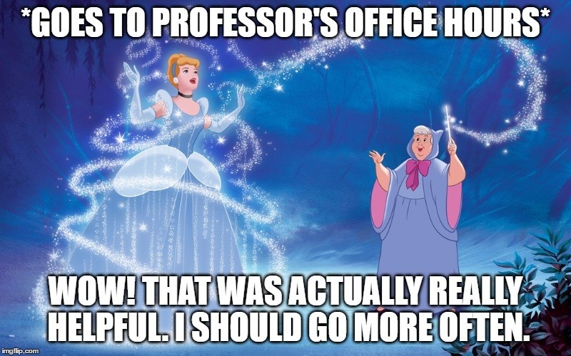 Despite being treated badly by her stepsisters and stepmother, Cinderella remains kind and never gets angry. With a little help from her fairy godmother and animal friends, she overcomes obstacles to go to the ball and meets her prince. The story of Cinderella teaches you to be kindhearted, work past obstacles, chase your dreams, and not be afraid to ask for help. In college, you have to overcome your midterms if you want that competitive GPA for medical school, in order to work toward your goal of becoming the doctor you or your mom have always dreamed of you becoming. And if you need help, don’t be afraid to go to your professor’s office hours. Seriously, they aren’t as intimidating as you imagine them to be. Not only do they offer you some academic assistance, they can also offer you interesting life lessons from the years of experience they have on you.