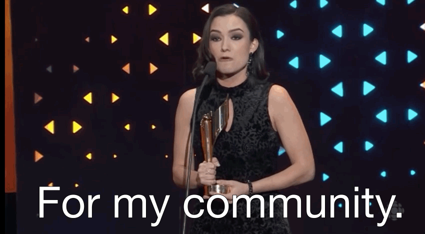 "This isn't for me, I think this is for all of my fans who feel like they don’t belong, or feel like an outsider."