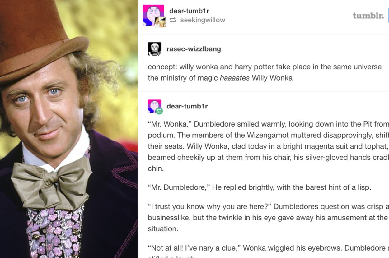 Tumblr Thinks Mary Poppins and Willy Wonka Belong In Harry Potter And  Honestly It's Great, image size:1250x830