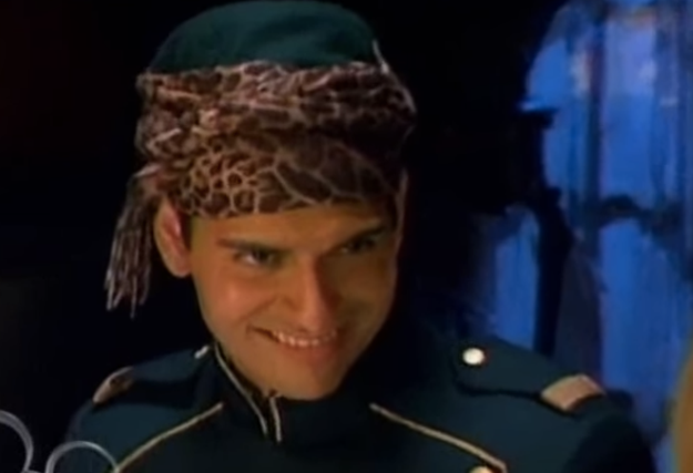 When Esteban pretends to be possessed on The Suite Life of Zack & Cody.