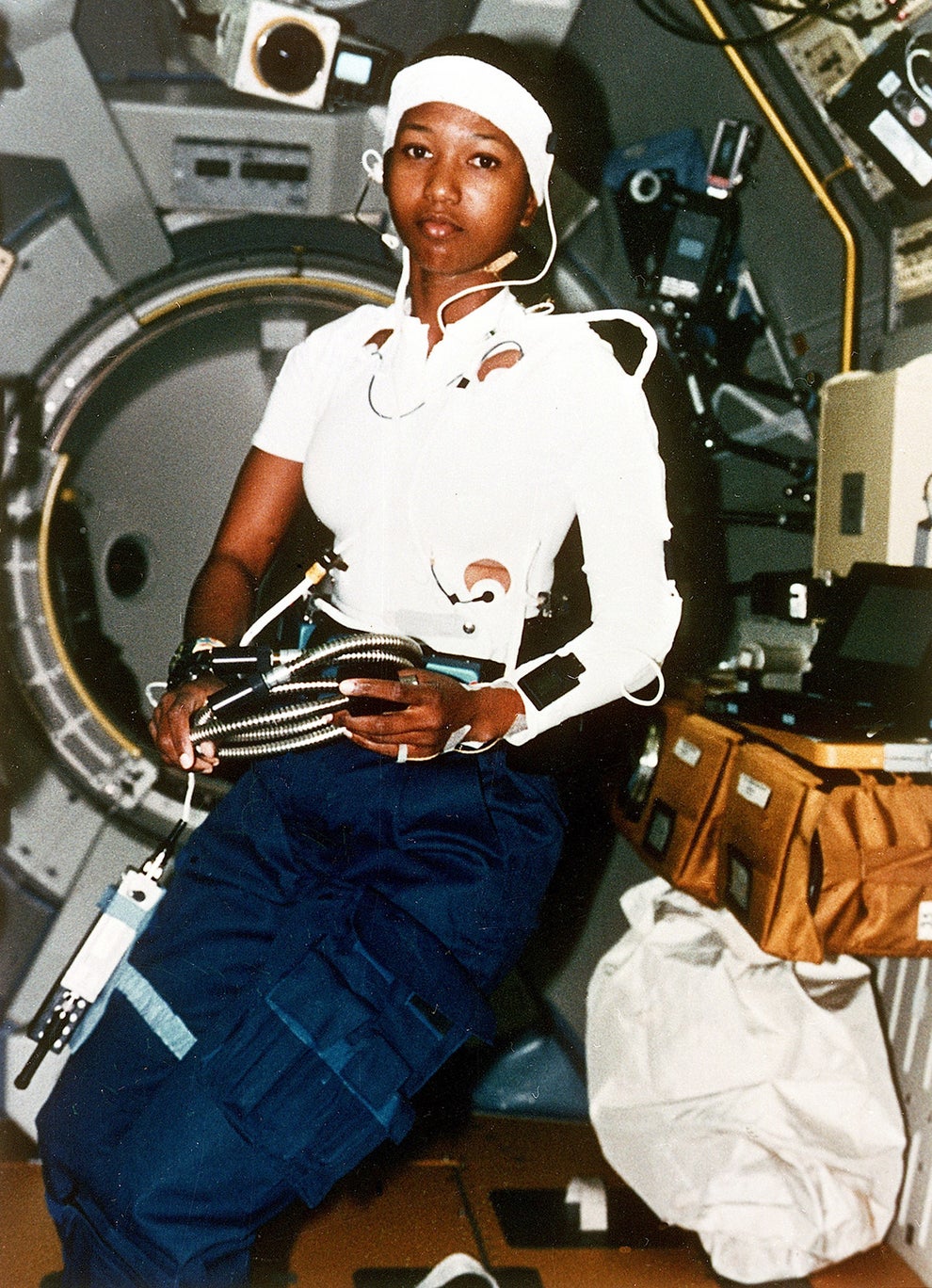 Dr. Mae C. Jemison, engineer, physician, and first black woman to orbit Earth.