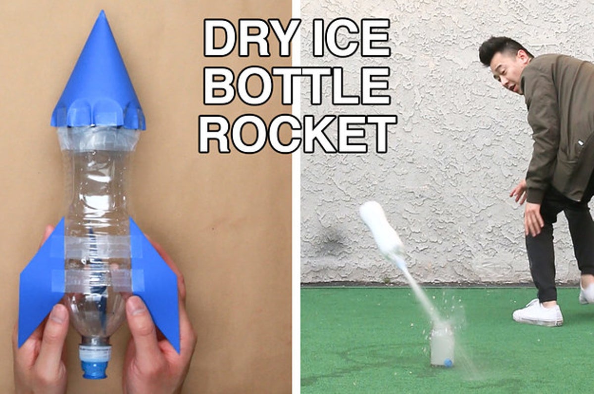 Ready For Liftoff? Try Making This Dry Ice Bottle Rocket