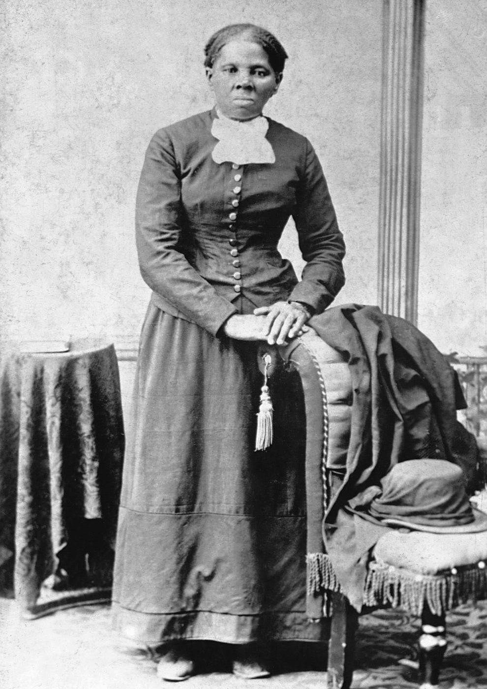 Harriet Tubman, American abolitionist and armed spy for the Union Army during the American Civil War.