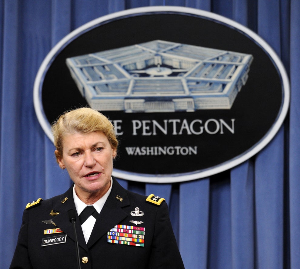 Gen. Ann E. Dunwoody, the first woman to achieve the rank of four-star general.