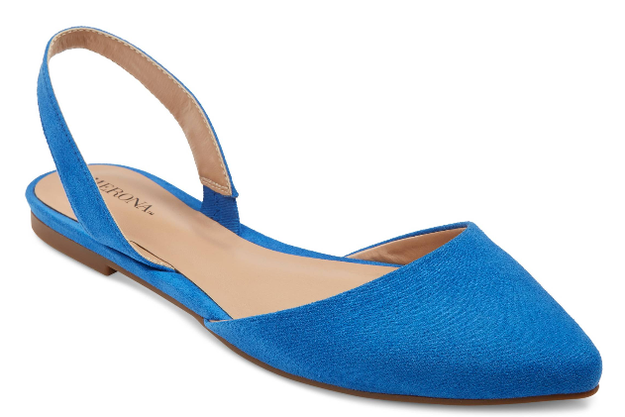 These blue flats meant to be totally practical and absolutely gorgeous.