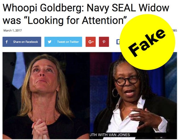 Whoopi Goldberg has been the subject of many fake news stories — but one in particular caused her to recently address the issue on The View.