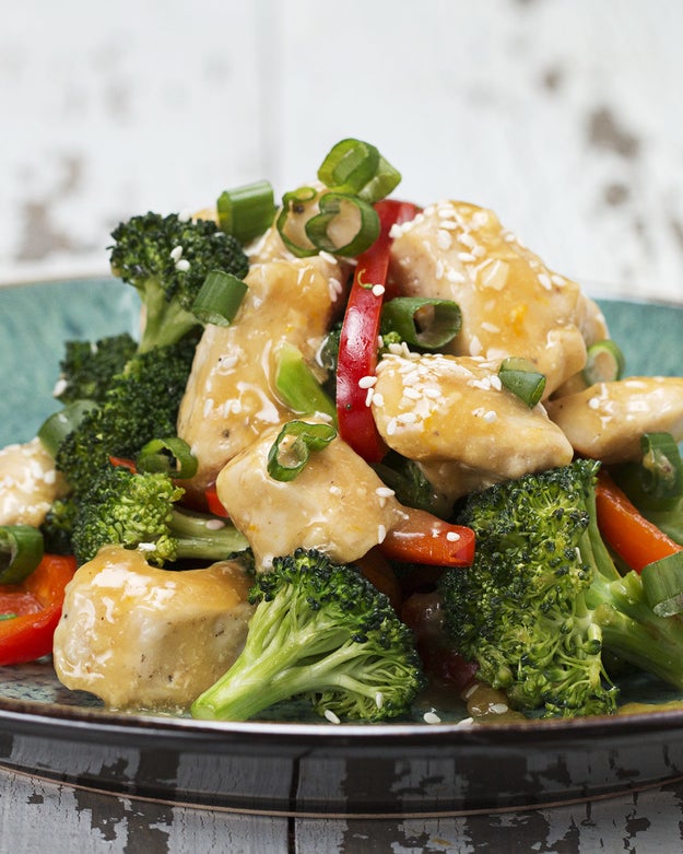 This Healthy Orange Chicken StirFry Will Satisfy Your Cravings For