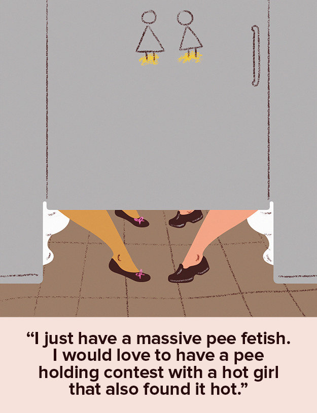 Female Pee Holding Contest