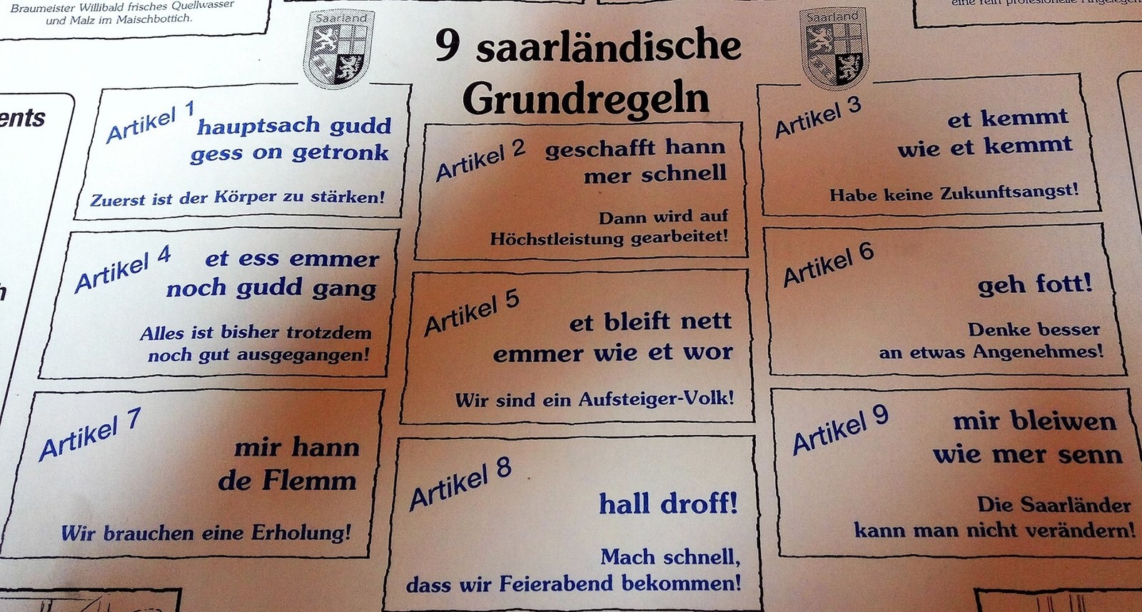 25 Beweise, dass Saarländisch der schrägste Dialekt Deutschlands ist