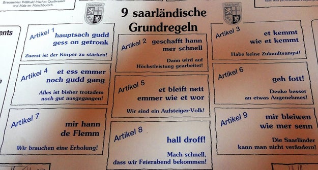 25 Beweise, dass Saarländisch der schrägste Dialekt Deutschlands ist
