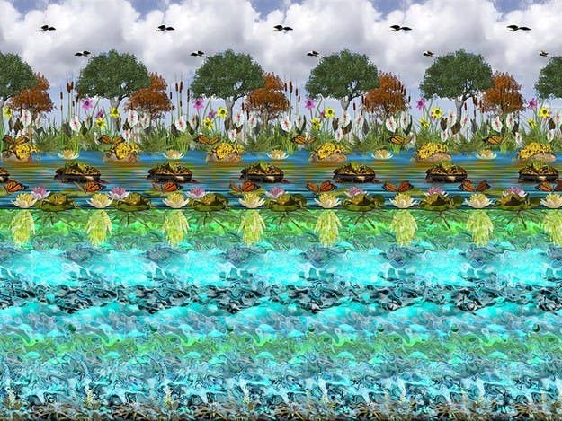 Only 90s Kids Will Be Able To Solve This Entire Magic Eye Style