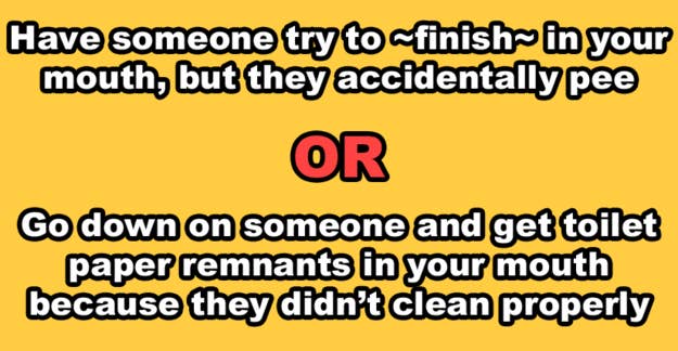 13 Sexual Would You Rather Questions That Are Honestly So Fucked Up