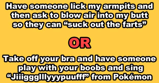 13 Sexual Would You Rather Questions That Are Honestly So Fucked Up