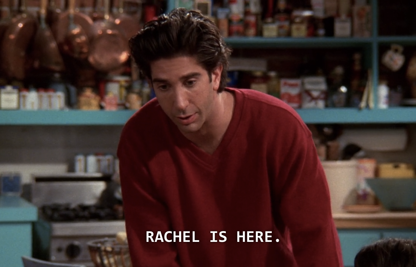 Look, We Have To Talk About The Whole Emily/Ross/Rachel Thing