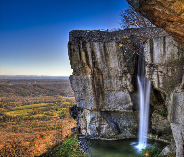 Located atop of Georgia’s Lookout Mountain, Rock City is a mind-blowing place to be. Its massive ancient rock formations and majestic views will make for a worthwhile trip.
