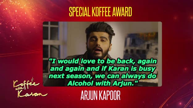 15 Times Arjun Kapoor Was The Best Thing About This Season Of Koffee With Karan The best and worst of kyunki? koffee with karan